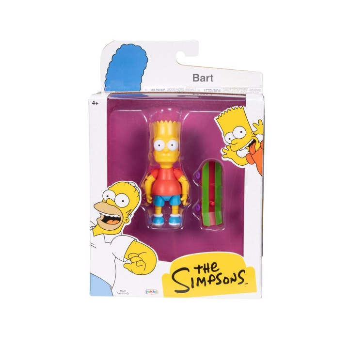 JAKKS Pacific Simpsonit 5 tuuman hahmo Bart ryhmässä LELUT, TUOTTEET LAPSILLE JA VAUVOILLE / Leikkikalut, Askartelu &Pelit / Figuurit, miniatyyrit ja tarvikkeet @ TP E-commerce Nordic AB (C82244)