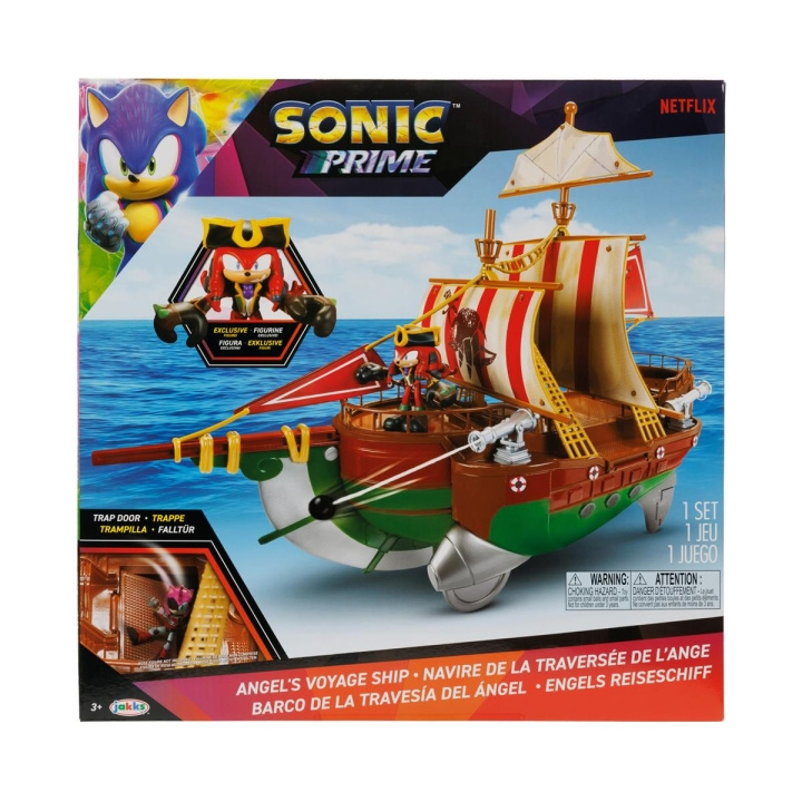 JAKKS Pacific Sonic Prime 2.5 tuuman leikkisetti Merirosvolaiva ryhmässä LELUT, TUOTTEET LAPSILLE JA VAUVOILLE / Leikkikalut, Askartelu &Pelit / Figuurit & miniatyyrit @ TP E-commerce Nordic AB (C82288)