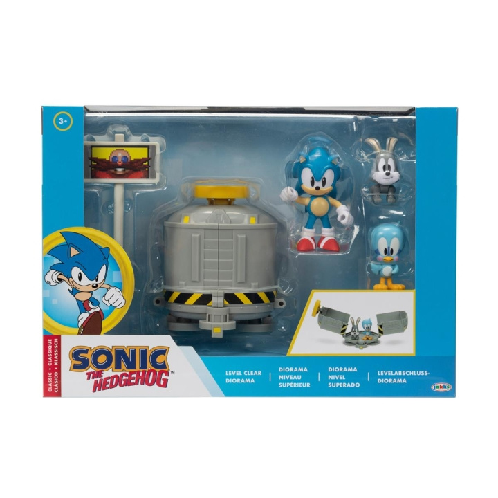 JAKKS Pacific Sonic the Hedgehog 2.5 tuuman dioraamasetti Level Clear (taso selkeä) ryhmässä LELUT, TUOTTEET LAPSILLE JA VAUVOILLE / Leikkikalut, Askartelu &Pelit / Figuurit & miniatyyrit @ TP E-commerce Nordic AB (C82298)