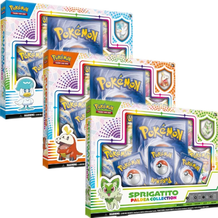 Pokémon Poke Box Preview Paldea Coll lajiteltu (POK85211) ryhmässä LELUT, TUOTTEET LAPSILLE JA VAUVOILLE / Leikkikalut, Askartelu &Pelit / Lelut @ TP E-commerce Nordic AB (C82445)