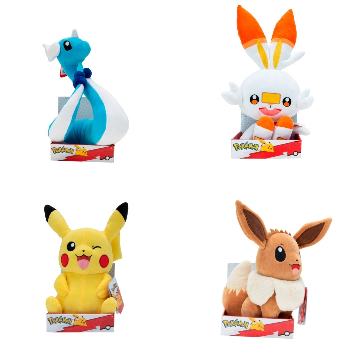 Pokémon Pehmo - 30 cm - ass. (95257-11) ryhmässä LELUT, TUOTTEET LAPSILLE JA VAUVOILLE / Lelut vauvoille (0-3v) / Pehmolelut @ TP E-commerce Nordic AB (C82475)