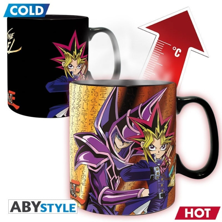 Abysse YU-GI-OH! - Mug Heat Change - 460 ml Yugi vs. Kaïba ryhmässä URHEILU, VAPAA-AIKA JA HARRASTUS / Hauskat tavarat / Mukit @ TP E-commerce Nordic AB (C82488)