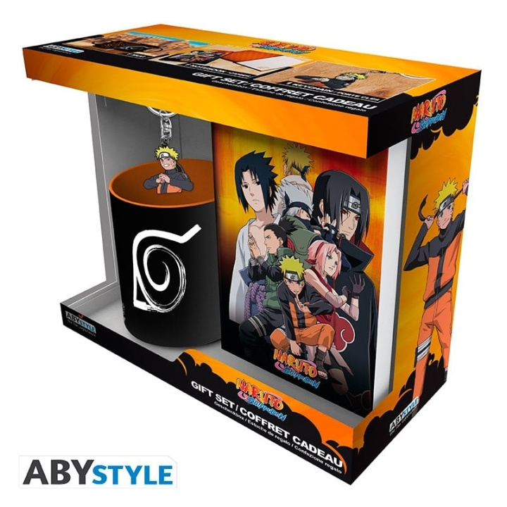 Abysse NARUTO SHIPPUDEN - Pck Muki320ml + Avaimenperä PVC + Muistikirja Naruto ryhmässä URHEILU, VAPAA-AIKA JA HARRASTUS / Hauskat tavarat / Mukit @ TP E-commerce Nordic AB (C82496)