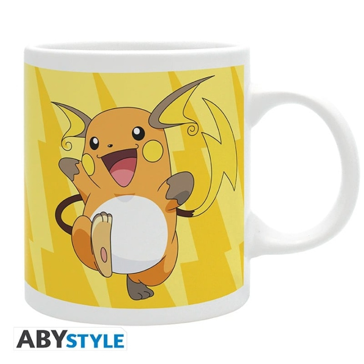 Abysse POKEMON - muki - 320 ml - Pikachu Evolve - Pikachu Evolve! ryhmässä URHEILU, VAPAA-AIKA JA HARRASTUS / Hauskat tavarat / Mukit @ TP E-commerce Nordic AB (C82503)