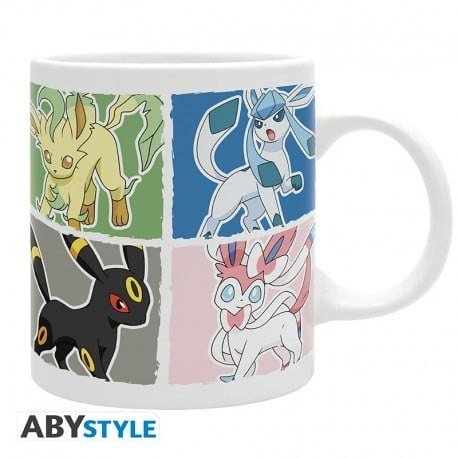 Abysse POKEMON - muki - 320 ml - Evoli Evolutions ryhmässä URHEILU, VAPAA-AIKA JA HARRASTUS / Hauskat tavarat / Mukit @ TP E-commerce Nordic AB (C82506)