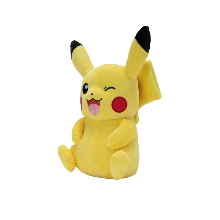 Pokémon Pehmo - 30 cm - Pikachu (PKW3106) ryhmässä LELUT, TUOTTEET LAPSILLE JA VAUVOILLE / Lelut vauvoille (0-3v) / Pehmolelut @ TP E-commerce Nordic AB (C82517)