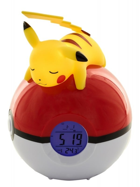 Pokémon Pokemon - Pikachu Light Up Herätyskello FM (52800POKE9) ryhmässä LELUT, TUOTTEET LAPSILLE JA VAUVOILLE / Leikkikalut, Askartelu &Pelit / Lelut @ TP E-commerce Nordic AB (C82527)