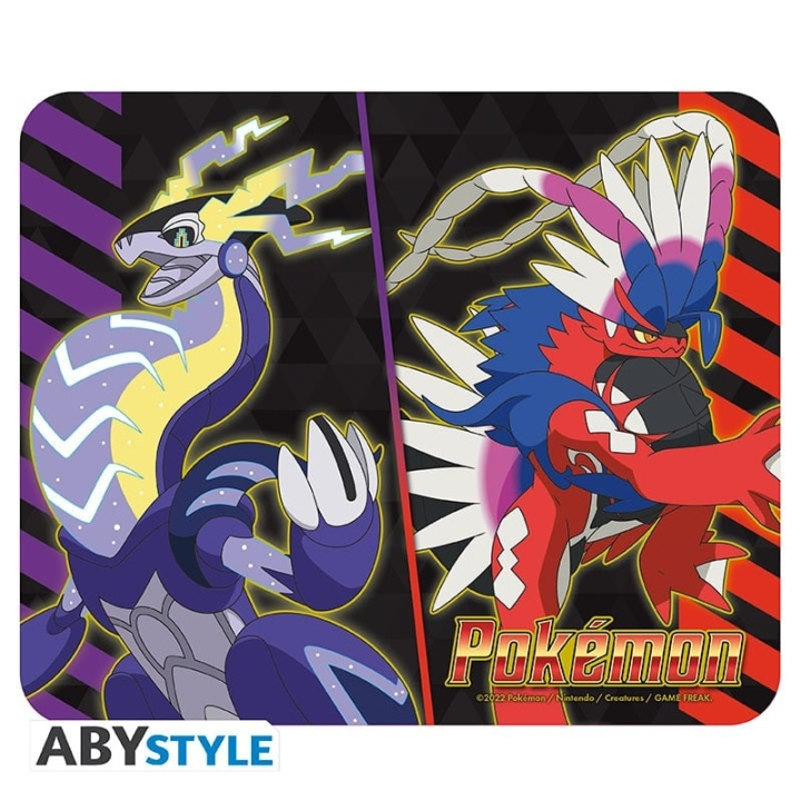 Abysse POKEMON - Joustava hiirimatto - Scarlet & Violet Legendaries (legendaariset pelaajat) ryhmässä TIETOKOONET & TARVIKKEET / GAMING / Hiirimatot @ TP E-commerce Nordic AB (C82530)