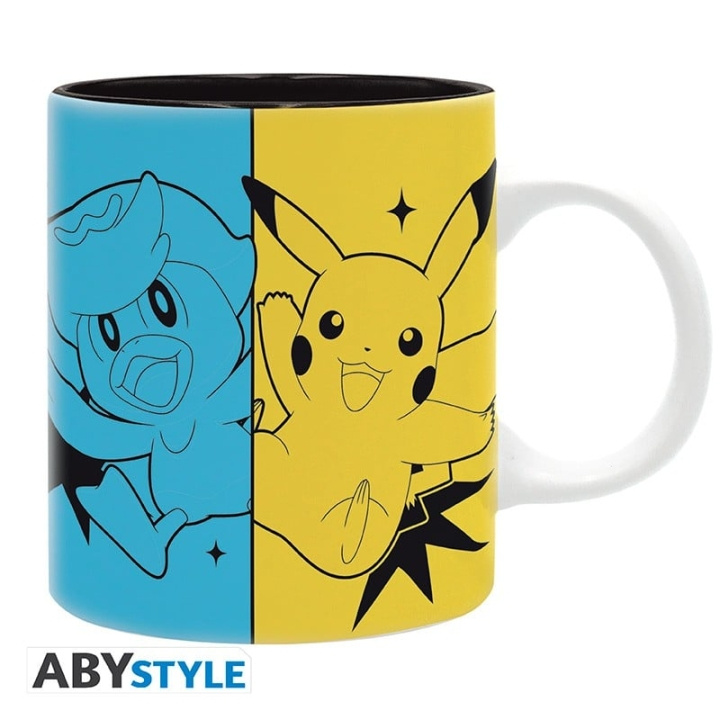 Abysse POKEMON - muki - 320 ml - Scarlet & Violet Starters - Alkuruoka ryhmässä URHEILU, VAPAA-AIKA JA HARRASTUS / Hauskat tavarat / Mukit @ TP E-commerce Nordic AB (C82532)