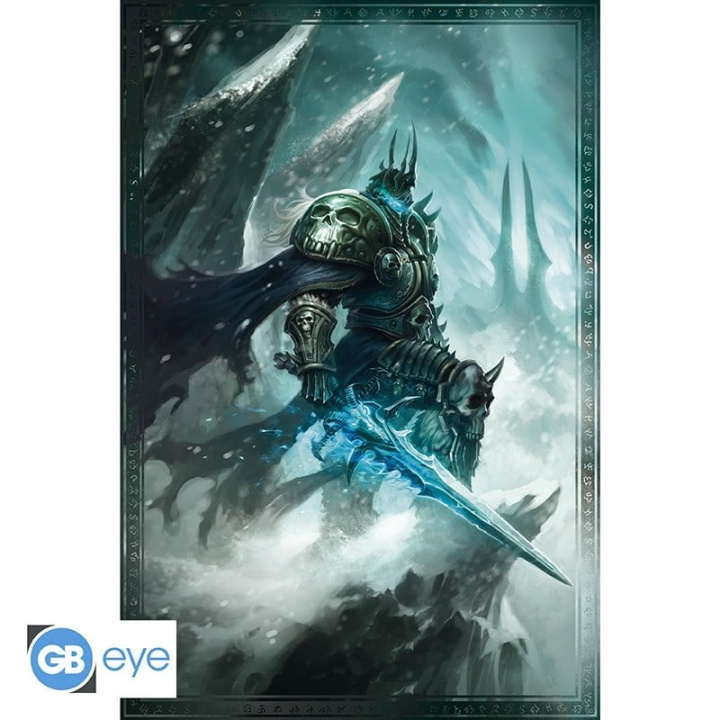 Abysse WORLD OF WARCRAFT - Juliste Maxi 91.5x61 - The Lich King (Lich King) ryhmässä URHEILU, VAPAA-AIKA JA HARRASTUS / Hauskat tavarat / Hauskat tavarat @ TP E-commerce Nordic AB (C82538)