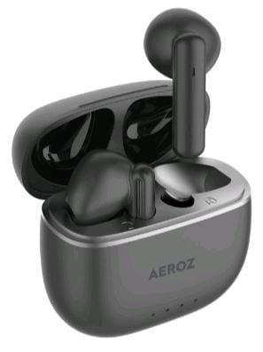 AEROZ TWS-1000 BLACK - Todelliset langattomat korvanapit ryhmässä KODINELEKTRONIIKKA / Ääni & Kuva / Kuulokkeet & Tarvikkeet / Kuulokkeet @ TP E-commerce Nordic AB (C82539)