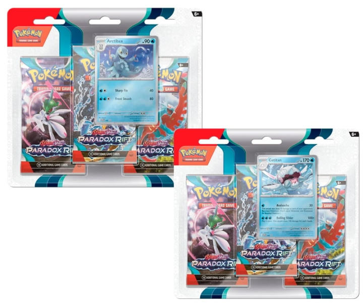 Pokémon Pokemon - SV4 Blister 3P (POK85403) ryhmässä LELUT, TUOTTEET LAPSILLE JA VAUVOILLE / Leikkikalut, Askartelu &Pelit / Lelut @ TP E-commerce Nordic AB (C82559)