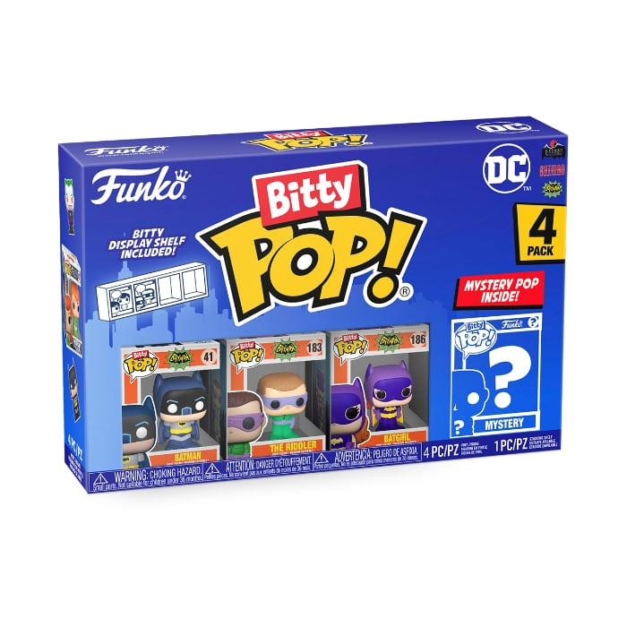 Funko Pop! - Bitty POP 4PK DC - Sarja 4 (71314) ryhmässä LELUT, TUOTTEET LAPSILLE JA VAUVOILLE / Leikkikalut, Askartelu &Pelit / Figuurit & miniatyyrit @ TP E-commerce Nordic AB (C82562)