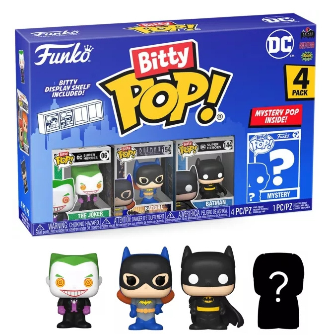 Funko Pop! - Bitty POP 4PK DC The Joker (71312) ryhmässä LELUT, TUOTTEET LAPSILLE JA VAUVOILLE / Leikkikalut, Askartelu &Pelit / Figuurit & miniatyyrit @ TP E-commerce Nordic AB (C82563)