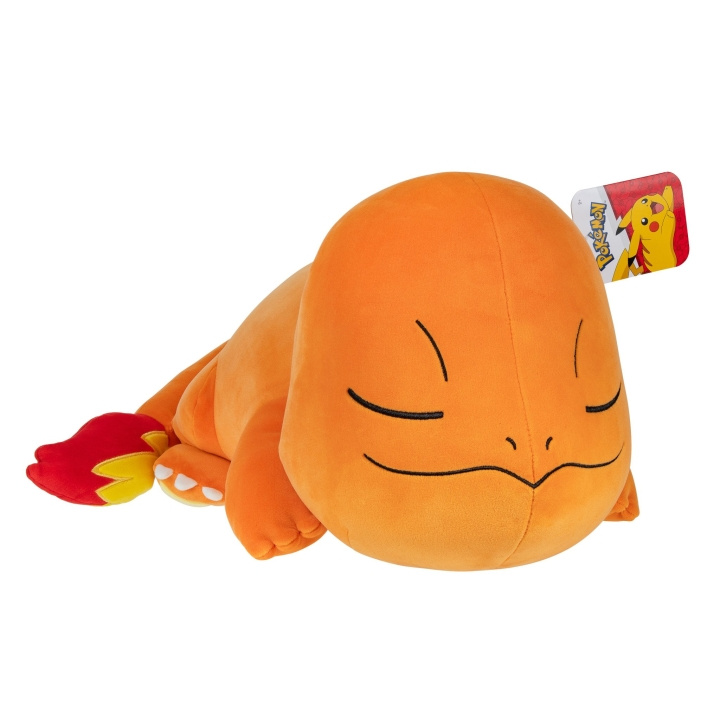 Pokémon Nukkuva pehmolelu - Charmander (PKW3883) ryhmässä LELUT, TUOTTEET LAPSILLE JA VAUVOILLE / Lelut vauvoille (0-3v) / Pehmolelut @ TP E-commerce Nordic AB (C82572)