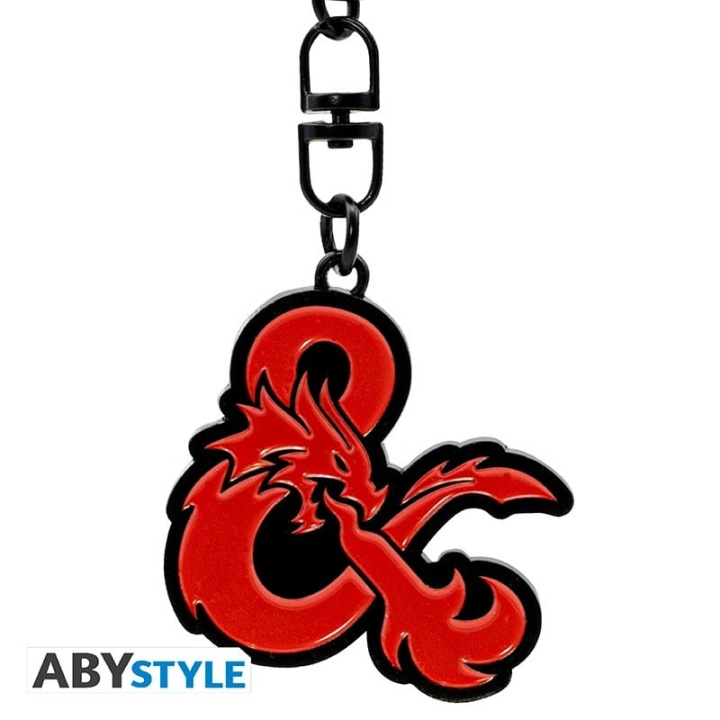 Abysse DUNGEONS & DRAGONS - Avaimenperä - Ampersand-logo ryhmässä URHEILU, VAPAA-AIKA JA HARRASTUS / Hauskat tavarat / Hauskat tavarat @ TP E-commerce Nordic AB (C82612)