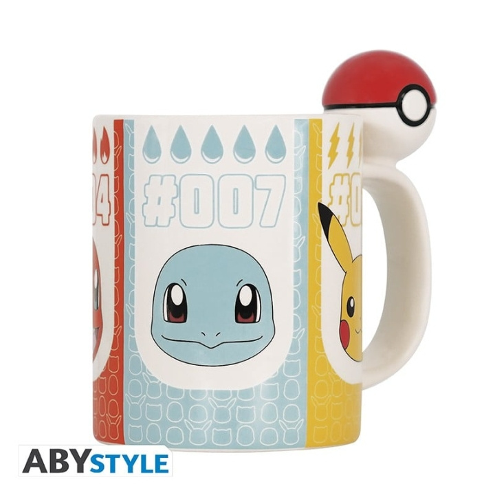 Abysse POKEMON - Muki 3D kahva - Pokéball - Pokéball ryhmässä URHEILU, VAPAA-AIKA JA HARRASTUS / Hauskat tavarat / Mukit @ TP E-commerce Nordic AB (C82614)