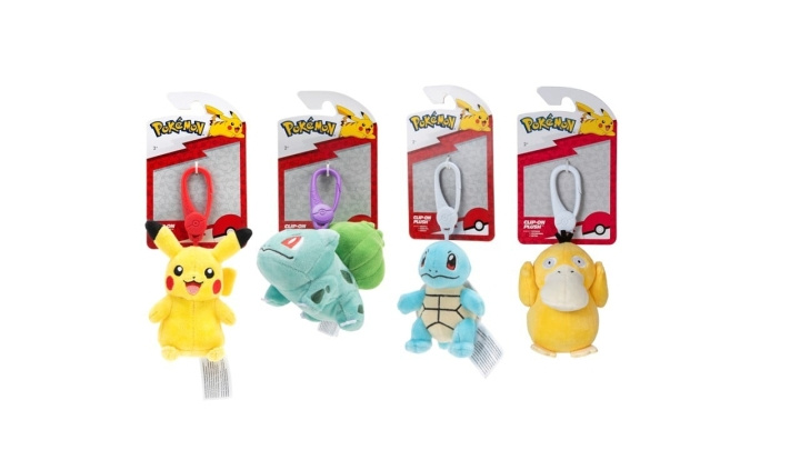 Pokémon POKEMON - PEHMO CLIP ON W9 ASS (95177-9) ryhmässä LELUT, TUOTTEET LAPSILLE JA VAUVOILLE / Leikkikalut, Askartelu &Pelit / Lelut @ TP E-commerce Nordic AB (C82621)