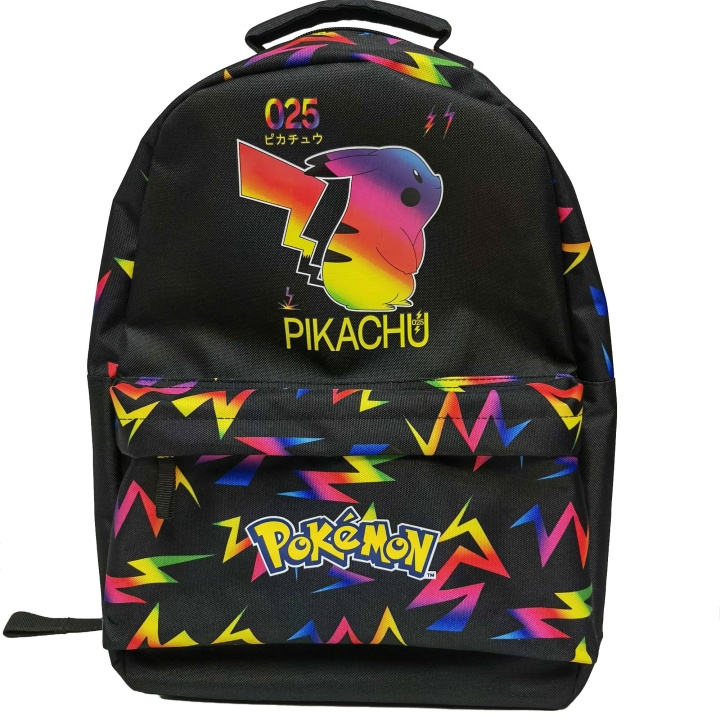 Pokémon Neon - Suuri reppu (15 L) (1615090-23MPOK204BOR) ryhmässä LELUT, TUOTTEET LAPSILLE JA VAUVOILLE / Matkustus / Laukut / Reput ja rinkat @ TP E-commerce Nordic AB (C82643)