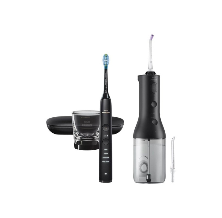 Philips Consumer Lifestyle Philips - Sonicare Black DiamondClean 9000 HX3866/43 ryhmässä KAUNEUS JA TERVEYS / Suunhoito / Sähköhammasharjat @ TP E-commerce Nordic AB (C82647)