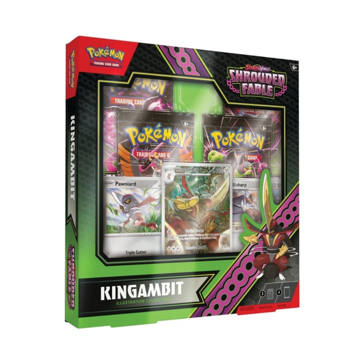 Pokémon Pokemon - SV6.5 Shrouded Fable EX Rare Kingambit (POK85858) (POK85858) ryhmässä LELUT, TUOTTEET LAPSILLE JA VAUVOILLE / Leikkikalut, Askartelu &Pelit / Lelut @ TP E-commerce Nordic AB (C82680)