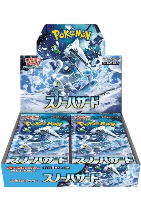 Pokémon Scarlet & Violet: Snow Hazard Expansion Pack ryhmässä LELUT, TUOTTEET LAPSILLE JA VAUVOILLE / Leikkikalut, Askartelu &Pelit / Lelut @ TP E-commerce Nordic AB (C82688)