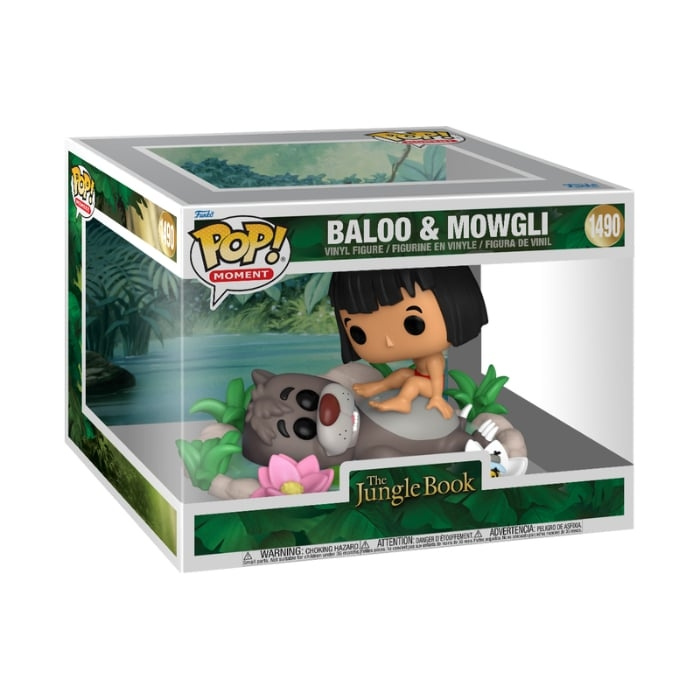 Funko Pop! - hetki Viidakkokirja - Baloo & Mowgli (80789) ryhmässä LELUT, TUOTTEET LAPSILLE JA VAUVOILLE / Leikkikalut, Askartelu &Pelit / Figuurit & miniatyyrit @ TP E-commerce Nordic AB (C82724)