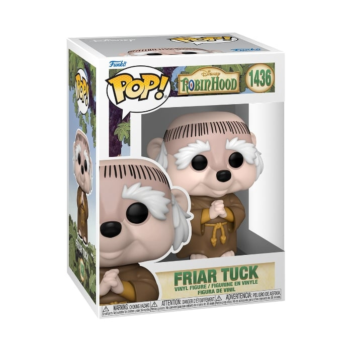 Funko Pop! - Vinyl Disney - Friar Tuck (75910) ryhmässä LELUT, TUOTTEET LAPSILLE JA VAUVOILLE / Leikkikalut, Askartelu &Pelit / Figuurit & miniatyyrit @ TP E-commerce Nordic AB (C82729)