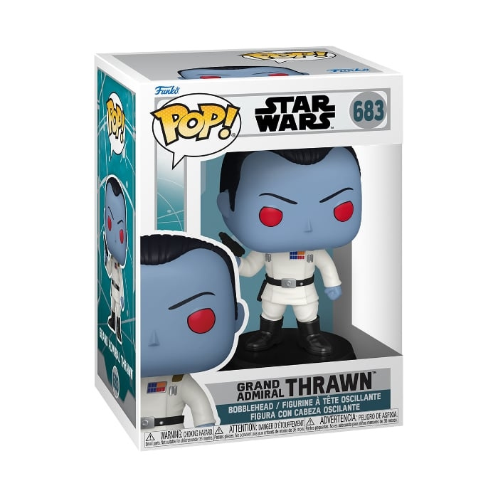 Funko Pop! - Vinyl Star Wars - Suuramiraali Thrawn (76539) ryhmässä LELUT, TUOTTEET LAPSILLE JA VAUVOILLE / Leikkikalut, Askartelu &Pelit / Figuurit & miniatyyrit @ TP E-commerce Nordic AB (C82732)