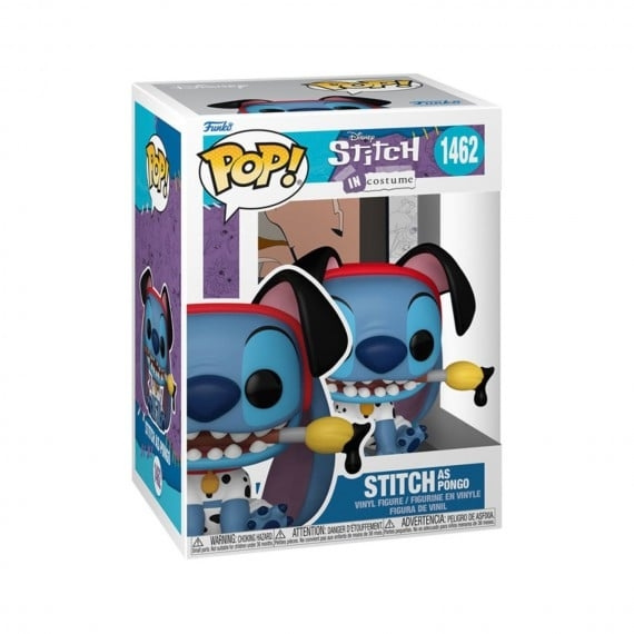 Funko Pop! - Vinyl Stitch - Asu 101 dalmatialaista (75165) ryhmässä LELUT, TUOTTEET LAPSILLE JA VAUVOILLE / Leikkikalut, Askartelu &Pelit / Figuurit & miniatyyrit @ TP E-commerce Nordic AB (C82741)