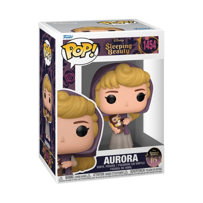 Funko Pop! - Vinyl Sleeping Beauty 65th - Aurora ja pöllö (78181) ryhmässä LELUT, TUOTTEET LAPSILLE JA VAUVOILLE / Leikkikalut, Askartelu &Pelit / Figuurit & miniatyyrit @ TP E-commerce Nordic AB (C82742)