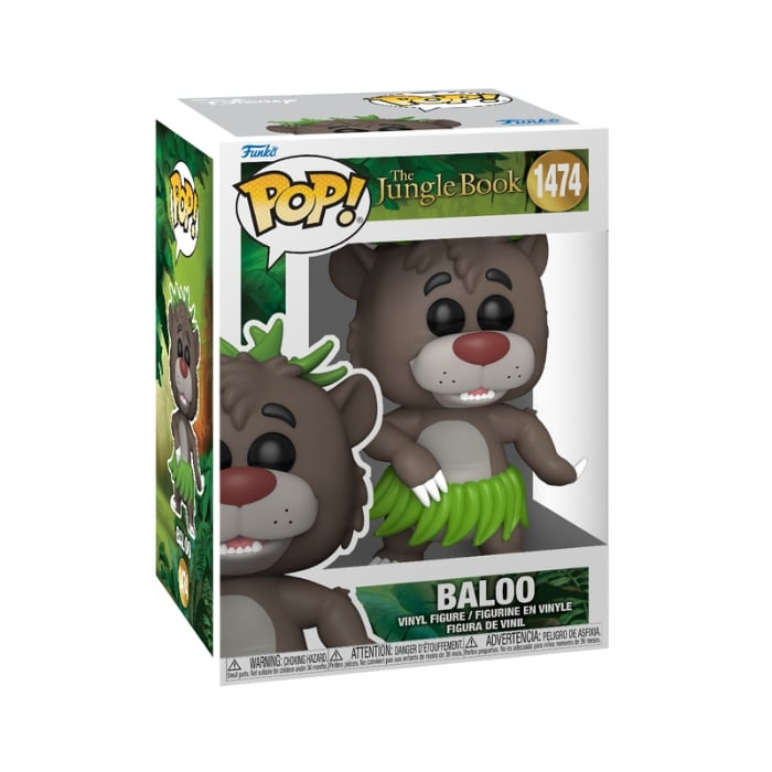 Funko Pop! - Vinyl Viidakkokirja - Baloo (80787) ryhmässä LELUT, TUOTTEET LAPSILLE JA VAUVOILLE / Leikkikalut, Askartelu &Pelit / Figuurit & miniatyyrit @ TP E-commerce Nordic AB (C82744)