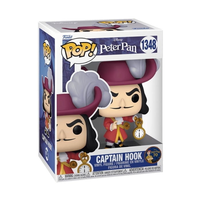 Funko Pop! - Vinyl Peter Pan - Kapteeni Koukku (70695) ryhmässä LELUT, TUOTTEET LAPSILLE JA VAUVOILLE / Leikkikalut, Askartelu &Pelit / Figuurit & miniatyyrit @ TP E-commerce Nordic AB (C82751)