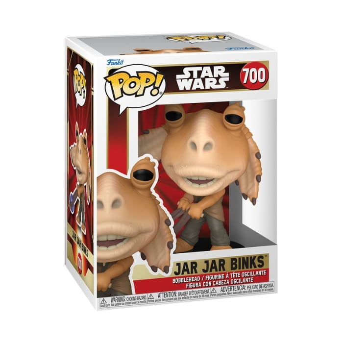 Funko Pop! - Vinyl Star Wars - Jar Jar Binks (76017) ryhmässä LELUT, TUOTTEET LAPSILLE JA VAUVOILLE / Leikkikalut, Askartelu &Pelit / Figuurit & miniatyyrit @ TP E-commerce Nordic AB (C82753)