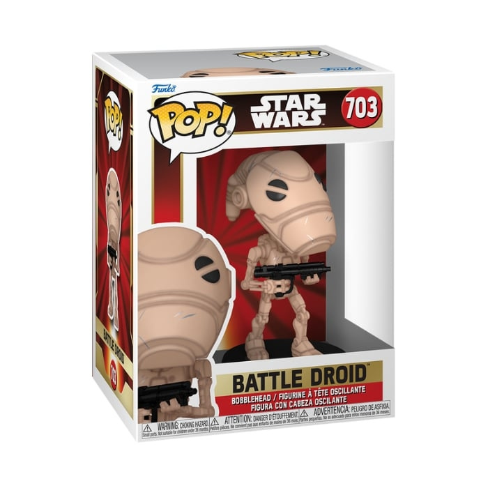 Funko Pop! - Vinyl Star Wars - Battle Droid (76016) ryhmässä LELUT, TUOTTEET LAPSILLE JA VAUVOILLE / Leikkikalut, Askartelu &Pelit / Figuurit & miniatyyrit @ TP E-commerce Nordic AB (C82755)