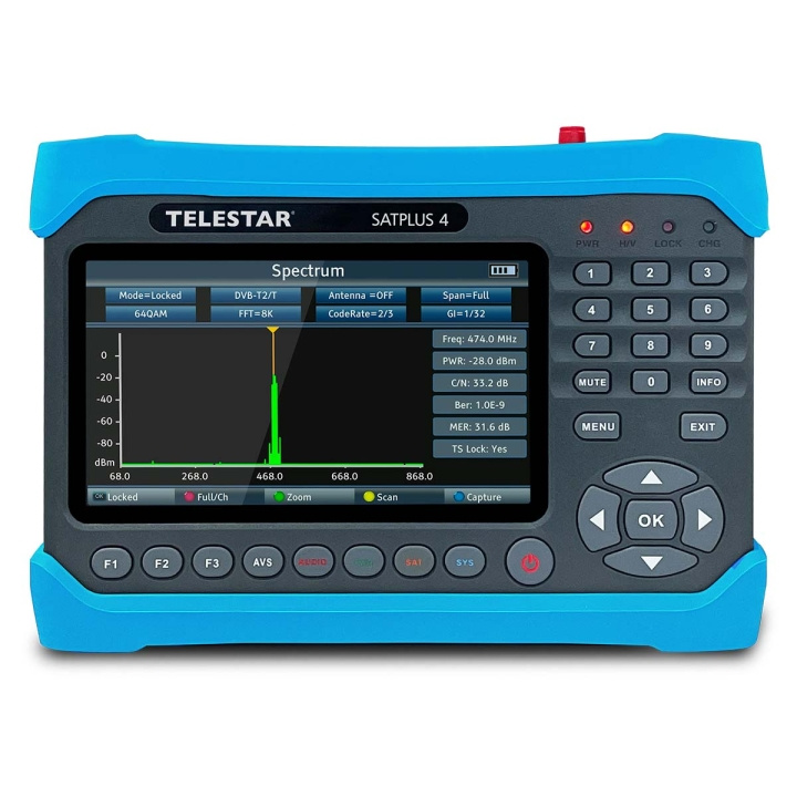 TELESTAR SATPLUS 4 -digitaalinen yhdistelmämittausvastaanotin ryhmässä KODINELEKTRONIIKKA / Ääni & Kuva / TV & Tarvikkeet / Antennit & Tarvikkeet @ TP E-commerce Nordic AB (C82800)