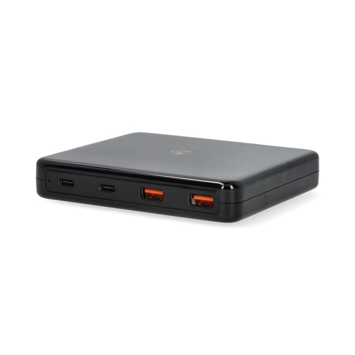 Nedis Seinälaturi | 65 W | GaN | Pikalataus-toiminto | 1.5 / 2.0 / 3.0 / 3.25 A A | Lähtöliitäntöjen määrä: 4 | USB-A / USB-C™ | Euro | 1.50 m | Automaattinen Jännitteen Valinta ryhmässä ÄLYPUHELIMET JA TABLETIT / Laturit & Kaapelit / Seinälaturi / Seinälaturi USB @ TP E-commerce Nordic AB (C82809)