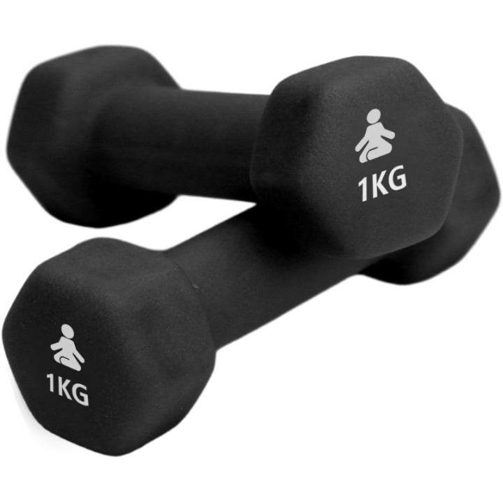 Fitpaddy Premium Dumbbells 2 x 1 kg ryhmässä URHEILU, VAPAA-AIKA JA HARRASTUS / Kuntoilutarvikkeet / Muut @ TP E-commerce Nordic AB (C82841)