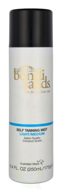 Bondi Sands Self Tanning Mist 250 ml Light/Medium ryhmässä KAUNEUS JA TERVEYS / Ihonhoito / Rusketus / Itseruskettava @ TP E-commerce Nordic AB (C82862)