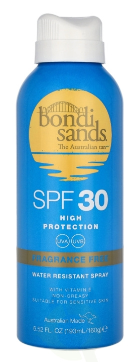 Bondi Sands Fragrance Free Mist Spray SPF30 160 g ryhmässä KAUNEUS JA TERVEYS / Ihonhoito / Rusketus / Aurinkosuoja @ TP E-commerce Nordic AB (C82863)