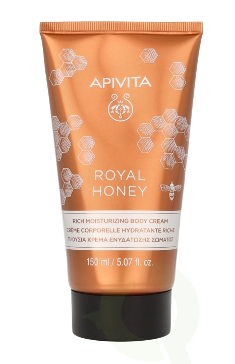 Apivita Royal Honey Rich Moisturizing Body Cream 150 ml ryhmässä KAUNEUS JA TERVEYS / Ihonhoito / Kehon hoito / Vartalovoide @ TP E-commerce Nordic AB (C82869)