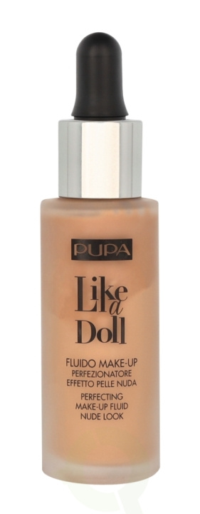 Pupa Milano Pupa Pupa Like A Doll Perfecting Make-Up Fluid SPF15 30 ml #050 Sand ryhmässä KAUNEUS JA TERVEYS / Meikit / Meikit Kasvot / Meikkivoide @ TP E-commerce Nordic AB (C82877)