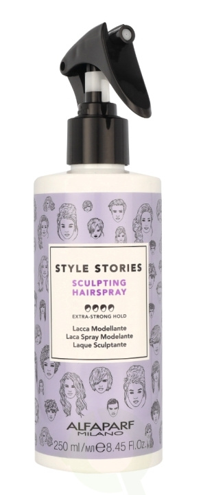 Alfaparf Style Stories Sculpting Hairspray 250 ml ryhmässä KAUNEUS JA TERVEYS / Hiukset &Stailaus / Hiusten stailaus / Hiuslakka @ TP E-commerce Nordic AB (C82891)