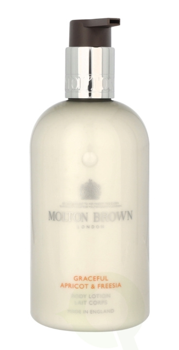 Molton Brown M.Brown Graceful Apricot & Freesia Body Lotion 300 ml ryhmässä KAUNEUS JA TERVEYS / Ihonhoito / Kehon hoito / Vartalovoide @ TP E-commerce Nordic AB (C82893)