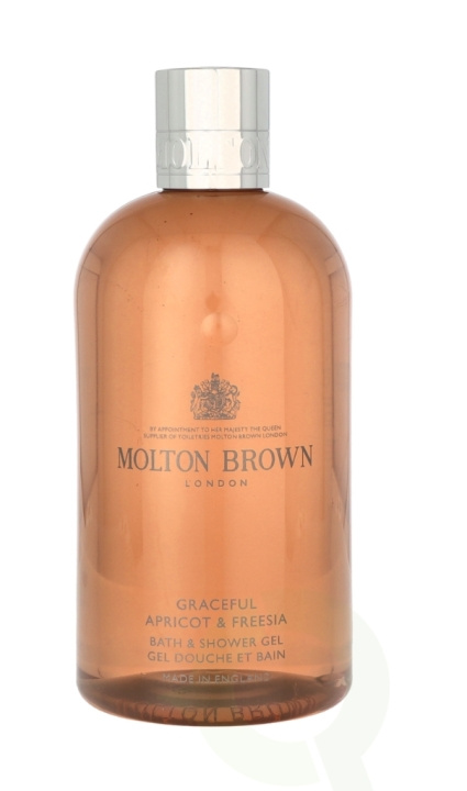 Molton Brown M.Brown Graceful Apricot & Freesia Bath & Shower Gel 300 ml ryhmässä KAUNEUS JA TERVEYS / Ihonhoito / Kehon hoito / Kylpy- ja suihkugeelit @ TP E-commerce Nordic AB (C82894)