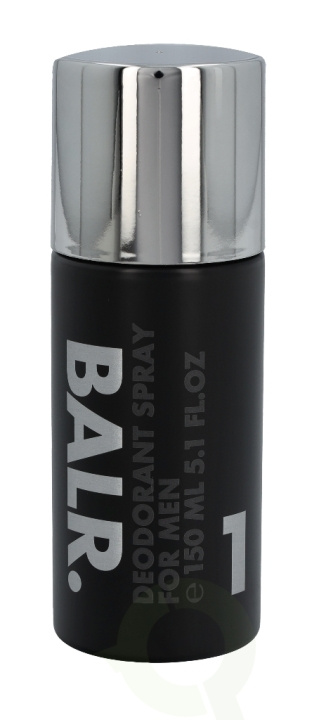 Balr. 1 FOR MEN Deodorant Spray 150 ml ryhmässä KAUNEUS JA TERVEYS / Tuoksut & Parfyymit / Deodorantit / Miesten deodorantit @ TP E-commerce Nordic AB (C82933)