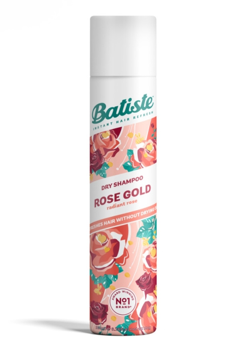 Batiste Kuivashampoo Rose Gold 200 ml ryhmässä KAUNEUS JA TERVEYS / Hiukset &Stailaus / Hiustenhoito / Kuivashampoo @ TP E-commerce Nordic AB (C82980)