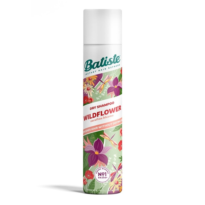 Batiste Kuivashampoo Wildflower 200 ml ryhmässä KAUNEUS JA TERVEYS / Hiukset &Stailaus / Hiustenhoito / Kuivashampoo @ TP E-commerce Nordic AB (C82982)