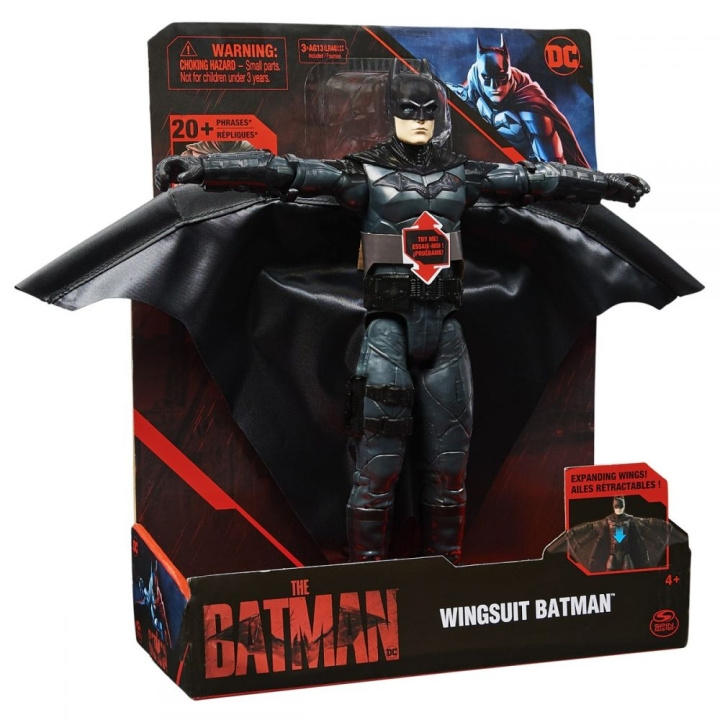 BATMAN Elokuvahahmo 30 cm (6060523) ryhmässä LELUT, TUOTTEET LAPSILLE JA VAUVOILLE / Leikkikalut, Askartelu &Pelit / Figuurit & miniatyyrit @ TP E-commerce Nordic AB (C82993)