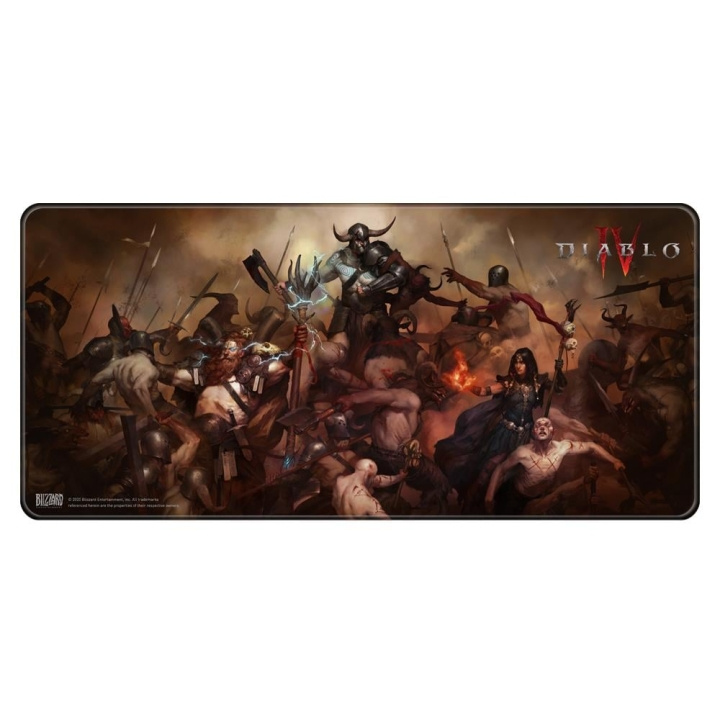 Blizzard Diablo IV - Heroes hiirimatto XL ryhmässä TIETOKOONET & TARVIKKEET / GAMING / Hiirimatot @ TP E-commerce Nordic AB (C83025)